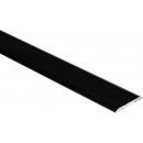 Küberit přechodová lišta plochá Černá F16 25mm 442 SK 1 m
