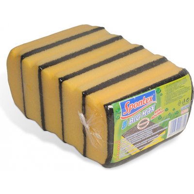 Spontex Big Max houbičky 150 x 250 x 100 mm 5 ks – Hledejceny.cz
