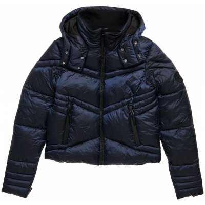 Superdry Geo Luxe Quilt Jacket navy