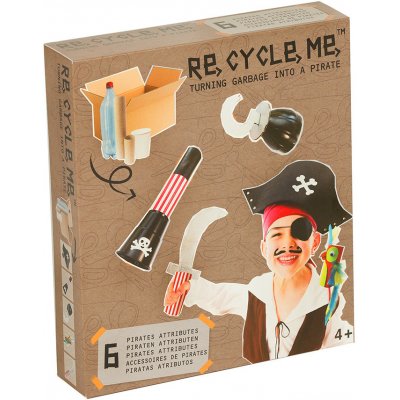 Re-cycle-me set Pirátský kostým