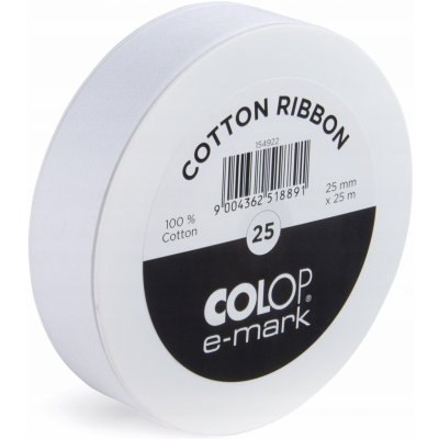COLOP e-mark® 25mm x 25m (154922) bílá – Zboží Živě