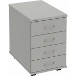 Hobis K 34 C N 4 zásuvky napříč 60 cm šedá šedá – Hledejceny.cz