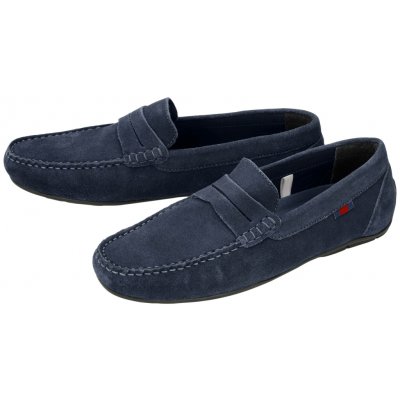 Esmara Men pánské kožené mokasíny navy – Hledejceny.cz