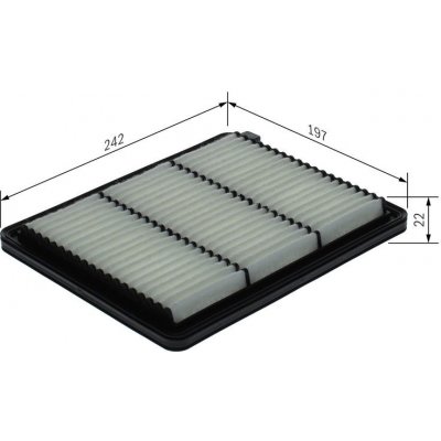 BOSCH F 026 400 695 Vzduchový filtr (F026400695) – Hledejceny.cz