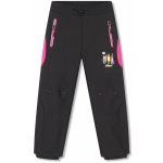 Kugo Dívčí softshellové kalhoty zateplené černošedá černošedý pas Černá – Sleviste.cz