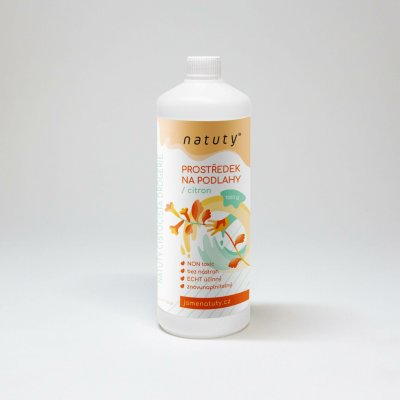 Natuty Prostředek na podlahy s vůní citronu 1 kg – Hledejceny.cz