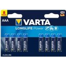 Baterie primární Varta Longlife Power AA 8ks 4906121448