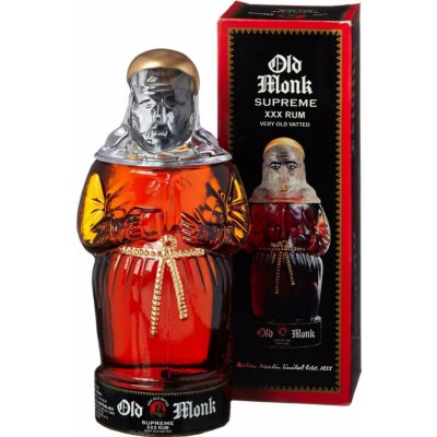 Old Monk Supreme XXX Rum 42,8% 0,7 l (holá láhev) – Hledejceny.cz