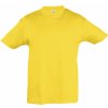 Dětské tričko Sols dětské triko s krátkým rukávem REGENT kids 11970301 Gold