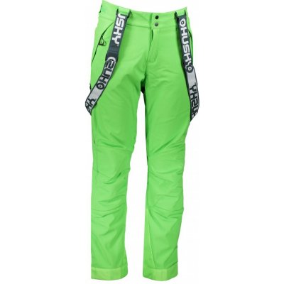 Husky Galti pánské lyžařské kalhoty světle zelené – Zboží Mobilmania