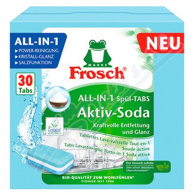 Frosch Activ-Soda All-in-1 tablety do myčky 30 ks – Zboží Dáma