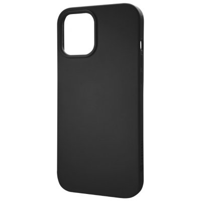 Pouzdro TACTICAL Velvet Smoothie Apple iPhone 11 - příjemné na dotek - silikonové - asfaltově černé