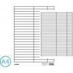 Podložka papírová A4 linka – Zboží Dáma
