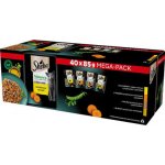 Sheba Select Slices in jelly kuře krůta kachna drůbeží 40 x 85 g – Sleviste.cz
