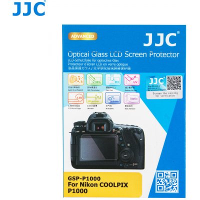 JJC ochrana LCD GSP-P1000 ochranné sklo na LCD pro NIKON COOLPIX P950, P1000 – Zboží Živě