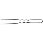 Vlnitá vlásenka Eurostil Professional - 8,5 cm, černá - 20 ks (04531/50) – Zboží Mobilmania