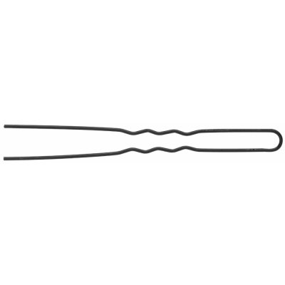 Vlnitá vlásenka Eurostil Professional - 8,5 cm, černá - 20 ks (04531/50) – Zboží Mobilmania