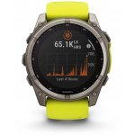 Garmin Fenix 8 51mm Sapphire Solar Titanium Bright Yellow/Graphite 010-02907-21 – Zboží Mobilmania