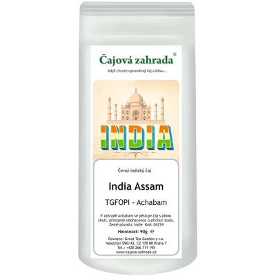 Čajová zahrada India Assam TGFOPI Achabam černý čaj 0,5 kg – Zbozi.Blesk.cz