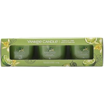 YANKEE CANDLE Vanilla Lime 3× 37 g – Zbozi.Blesk.cz