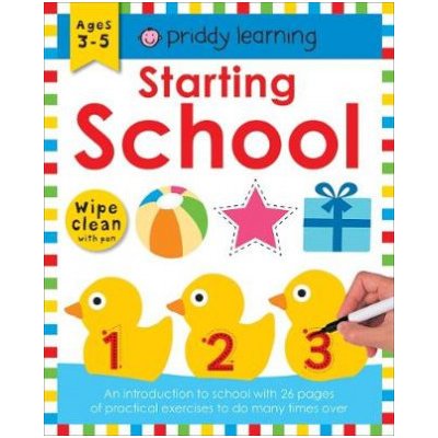 Wipe Clean Workbook Starting School – Zbozi.Blesk.cz