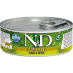 N&D Cat Prime Adult Boar & Apple 70 g – Zboží Mobilmania