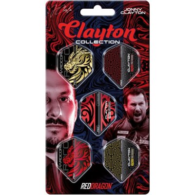 Red Dragon Jonny Clayton - Collection Card - X0800 – Zboží Dáma