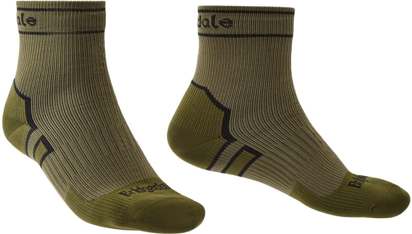 Bridgedale Storm Sock MW Ankle nepromokavé ponožky Khaki