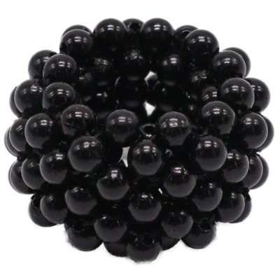 Perličková gumička na culík Barva: černá – Zbozi.Blesk.cz