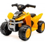 Baby Mix Cat elektrická čtyřkolka žlutá – Zboží Mobilmania