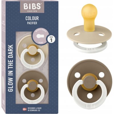 BIBS colour noční Vanilla Dark Oak 2 ks – Zbozi.Blesk.cz