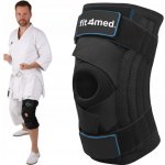 Fit4Med Kolenní ortéza černá s křížovými páskami – Hledejceny.cz