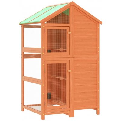 vidaXL Voliéra 97 x 81 x 152 cm borovicový masiv – Sleviste.cz