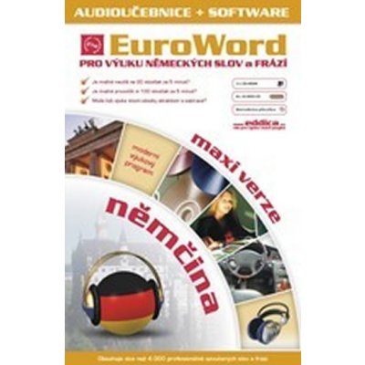 EuroWord Němčina - 1 CD-ROM, 4 AUDIO CD, metodická příručka – Zbozi.Blesk.cz