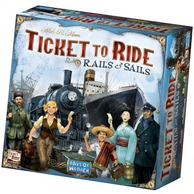 Days of Wonder Ticket to Ride Rails & Sails – Zboží Živě