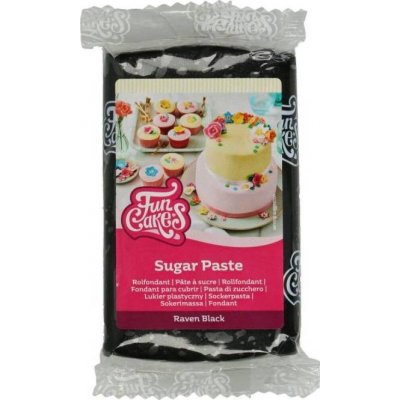 FunCakes Potahovací hmota černá 250 g – Hledejceny.cz