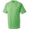 Dětské tričko James Nicholson dětské tričko junior Basic zelená limetková