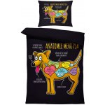 Impar Povlečení Anatomie mého psa 140x200 70x90 – Hledejceny.cz