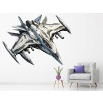 Nalepte.cz samolepka na zeď Scifi stíhačka arch, rozměry 100 x 73 cm – Hledejceny.cz