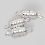 Stříbrné, magnetické zapínání, 15,5x5,5mm – Hledejceny.cz