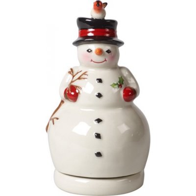 Villeroy & Boch Nostalgic Melody otáčející se sněhulák s hracím mechanismem 15 cm 14-8640-6303 – Hledejceny.cz