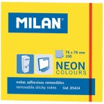 MILAN Blok lep NEON MILAN 76 x 76 mm žlutý – Hledejceny.cz