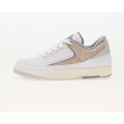 Air Jordan 2 Retro Low "Python" White/ Cement Grey-Sanddrift-Neutral Grey