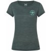 Dámské sportovní tričko super natural merino triko Sprocket tee urban chic melange ice green