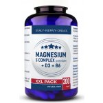 Clinical Magnesium 5 Complex Premium + D3 + B6 200 kapslí – Hledejceny.cz