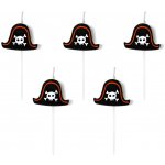 PartyDeco Dortové svíčky Piráti – Zboží Dáma