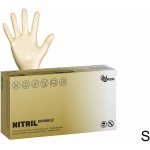 Espeon NITRIL SPARKLE nepudrované perleťově zlaté 100 ks – Zboží Dáma