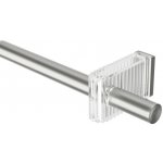 Rozšířitelná garnýž Umbra FLUTE D.107-305cm matný nikl – Hledejceny.cz