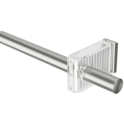 Rozšířitelná garnýž Umbra FLUTE D.107-305cm matný nikl – Hledejceny.cz
