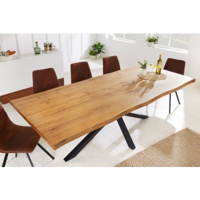 LuxD Designový jídelní stůl Fabrico 200 cm dub – Zboží Mobilmania